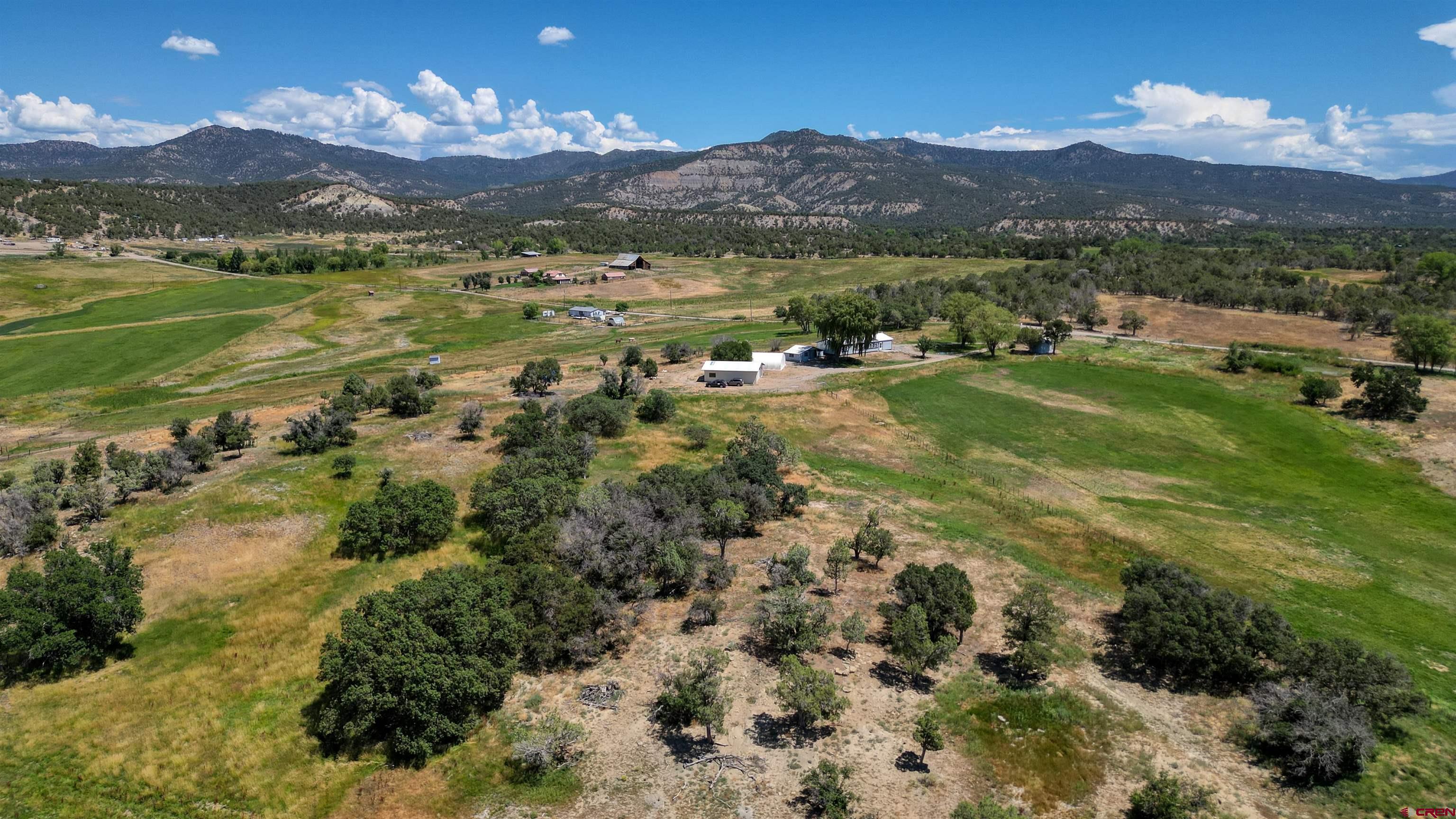 1019 County Road 330 Ignacio, CO 81137 - Photo 26 of 34 a view of a city with mountains in the background