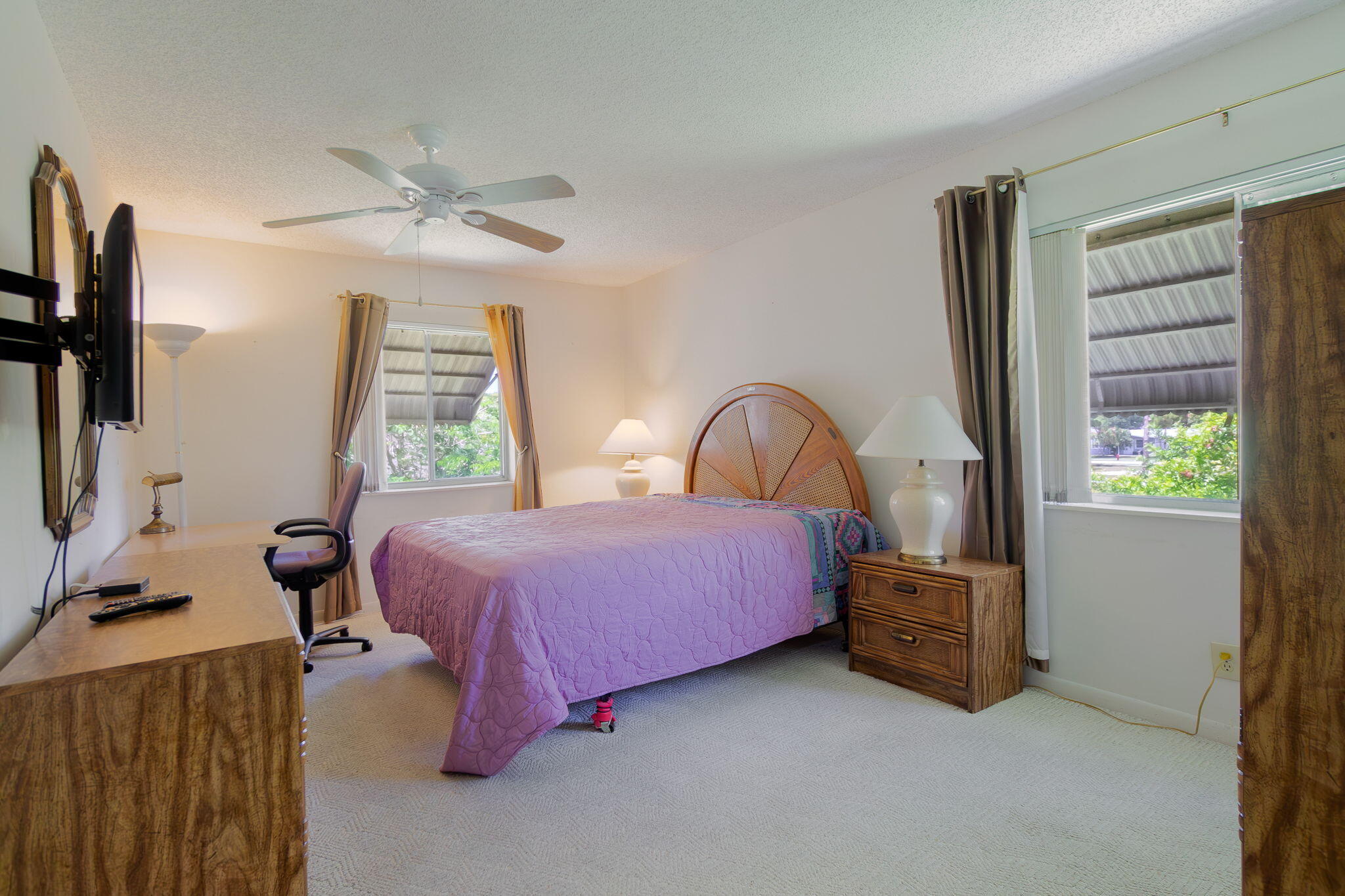 318 Pine Ridge Circle, Unit C2 Greenacres, FL 33463 - Photo 17 of 30 Large Bedroom