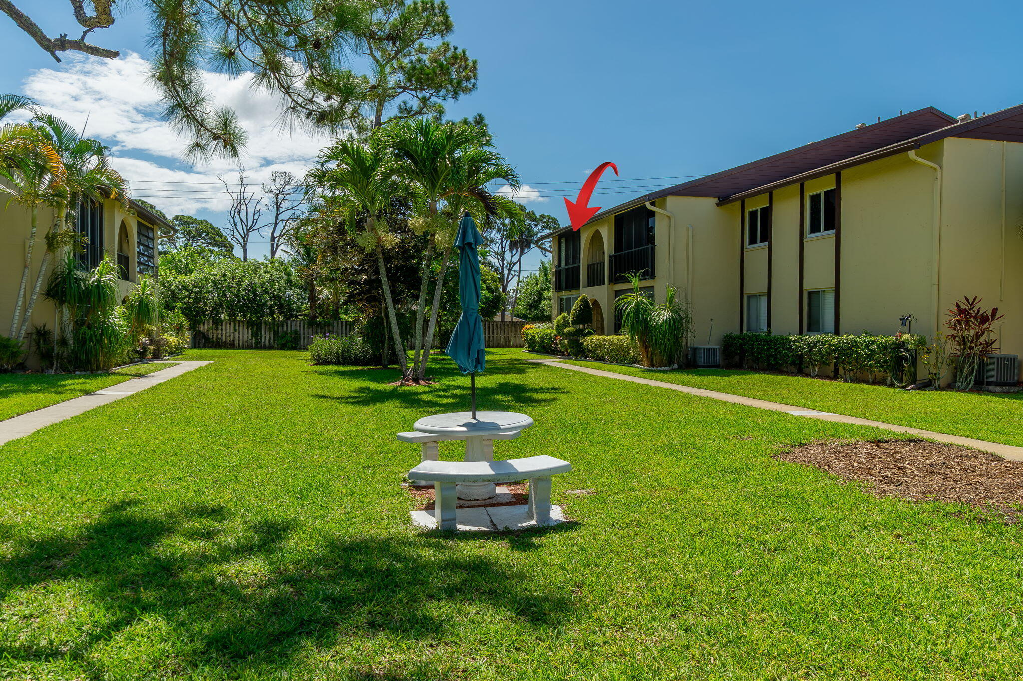 318 Pine Ridge Circle, Unit C2 Greenacres, FL 33463 - Photo 4 of 30 Garden