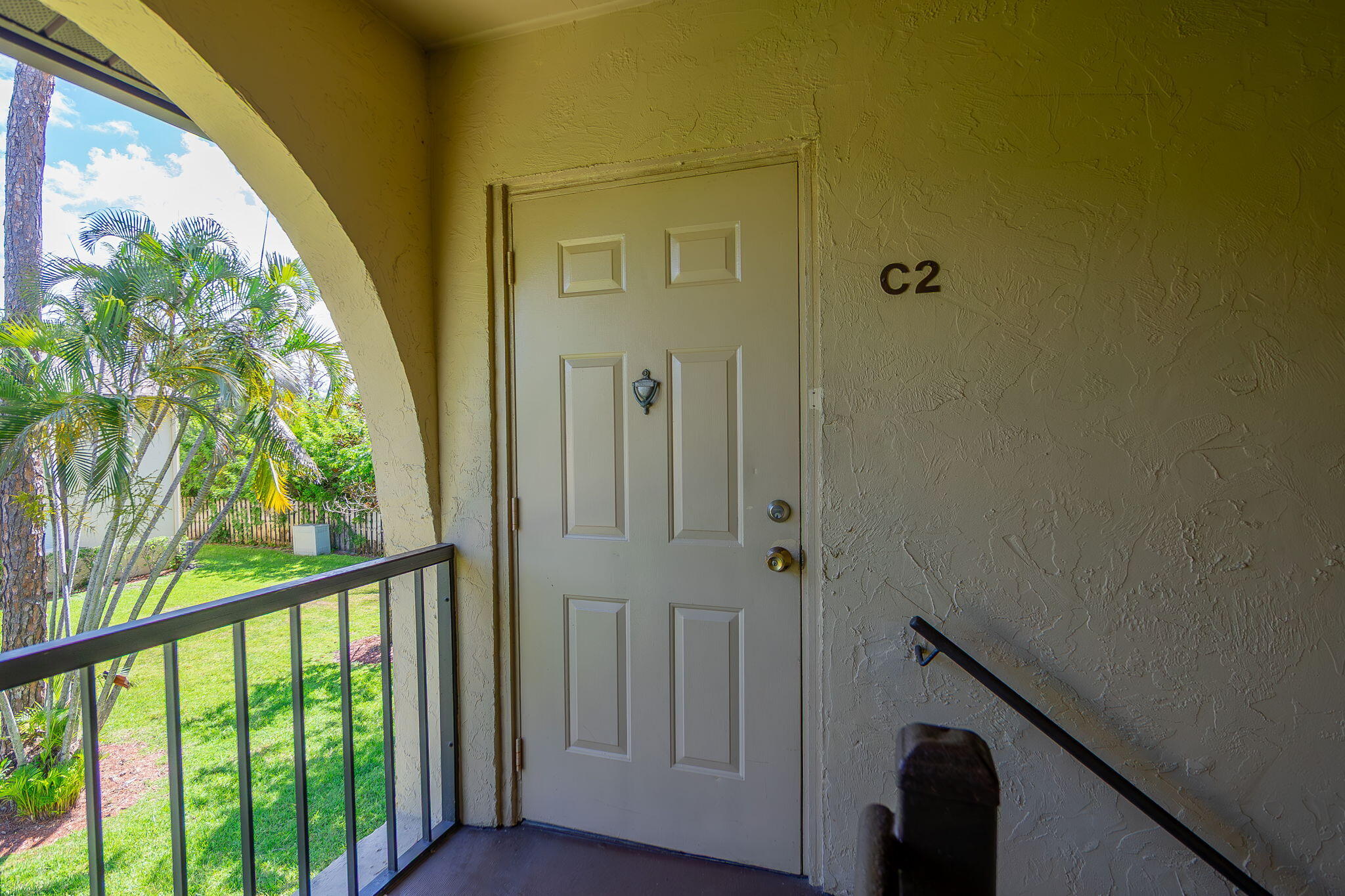 318 Pine Ridge Circle, Unit C2 Greenacres, FL 33463 - Photo 5 of 30 Front Door