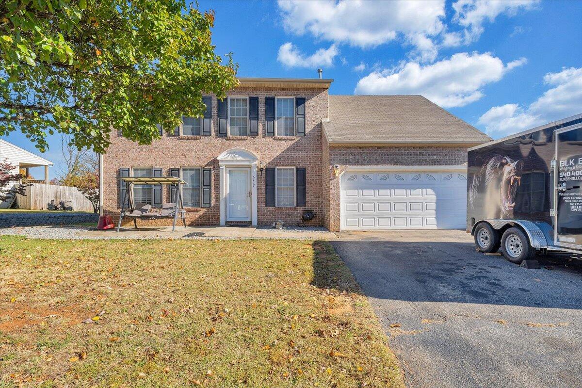 6717 Albert Road Roanoke, VA 24019 - Photo 46 of 48 a front view of a house with swimming pool and furniture