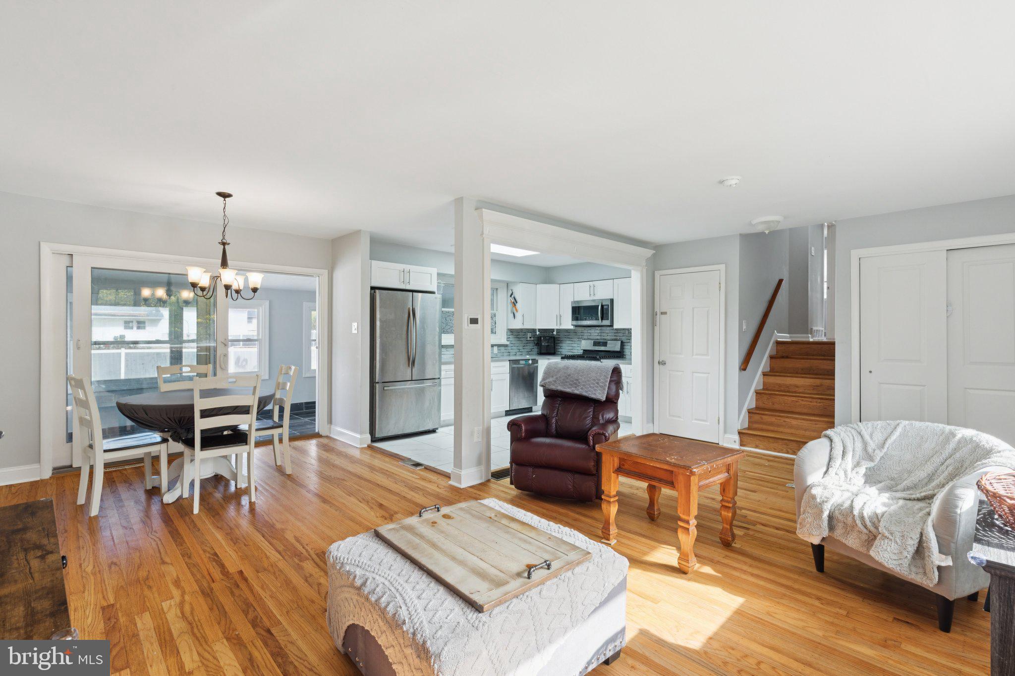 407 Yorkshire Road Cherry Hill, NJ 08034 - Photo 10 of 62 a living room with furniture and a wooden floor