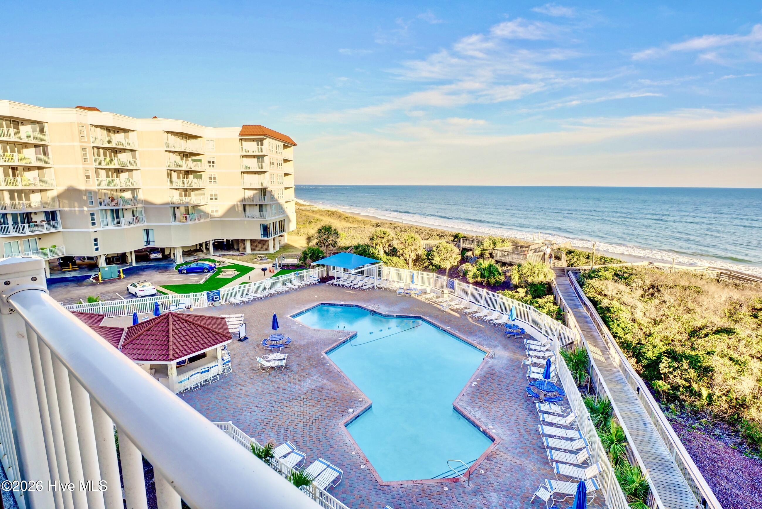 2000 New River Inlet Road, Unit 3208 North Topsail Beach, NC 28460 - Photo 22 of 44 Amenity - Pool from SouthAmenity -