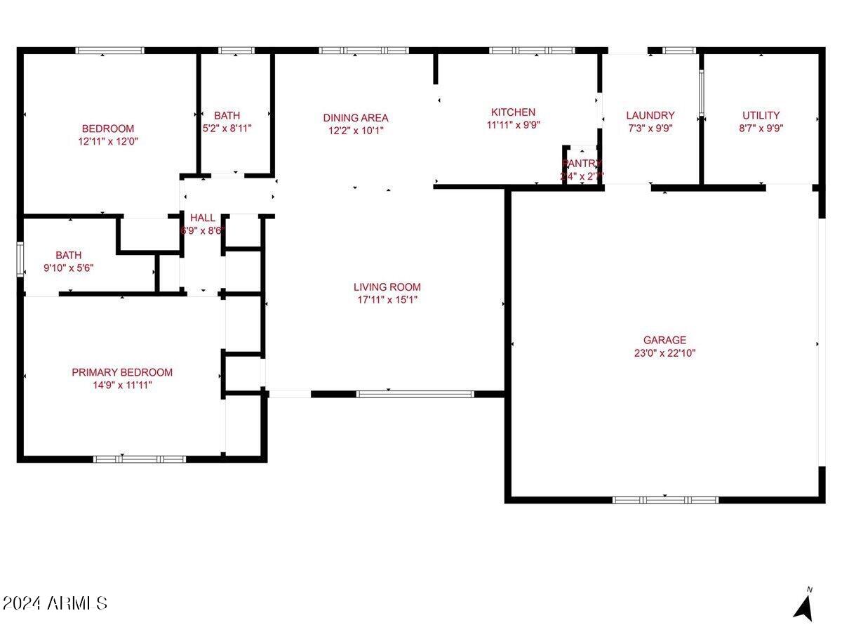 6456 East Decatur Street Mesa, AZ 85205 - Photo 30 of 30 28-Floor plan