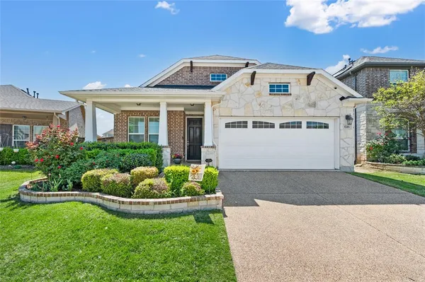a building outdoor space with patio furniture