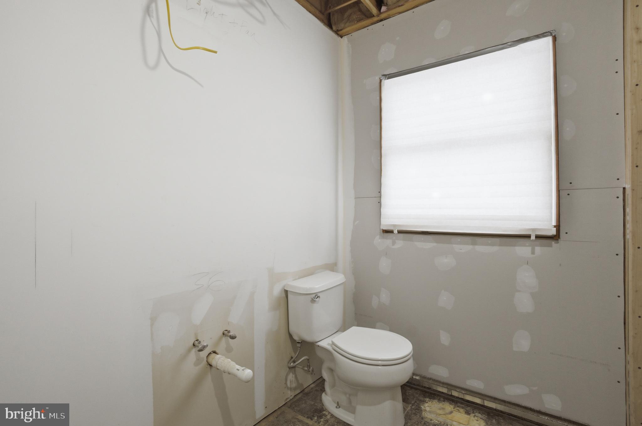 716 Chatham Road Fairless Hills, PA 19030 - Photo 16 of 32 unfinished bathroom on 1st floor