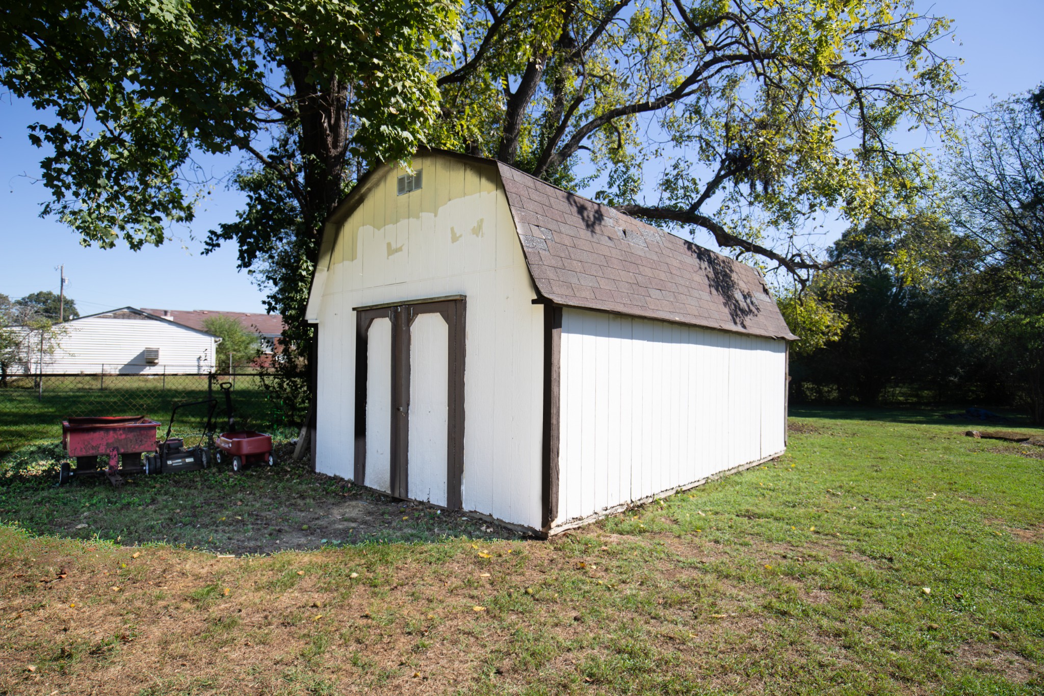 405 School Pass Madison, TN 37115 - Photo 21 of 28 a view of outdoor space yard and garage