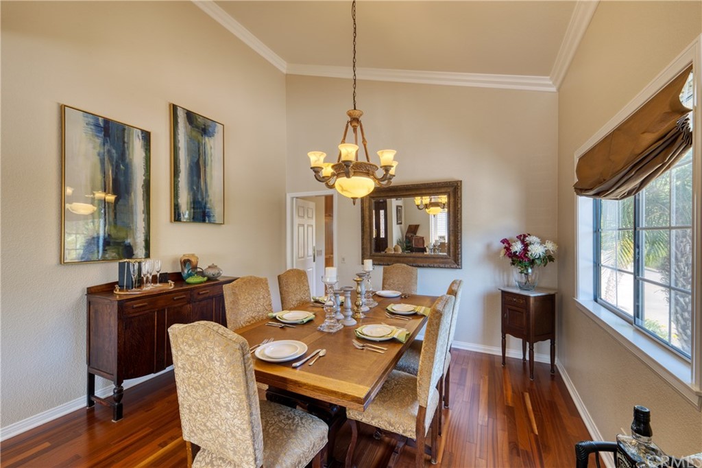 200 North Sunset Place Monrovia, CA 91016 - Photo 12 of 44 a view of a dining room with furniture window and wooden floor
