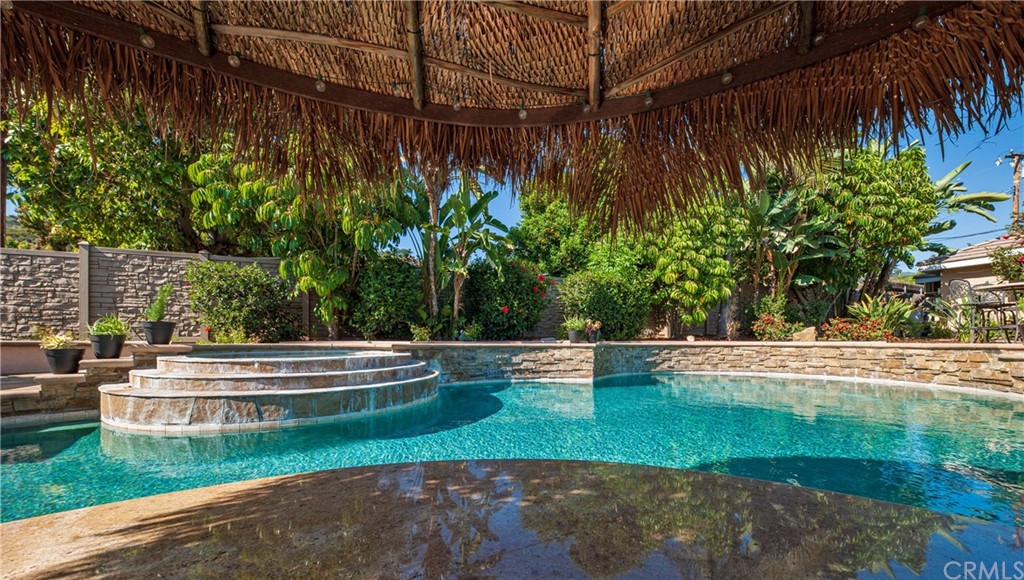 200 North Sunset Place Monrovia, CA 91016 - Photo 33 of 44 a view of a yard with table and chairs and plants