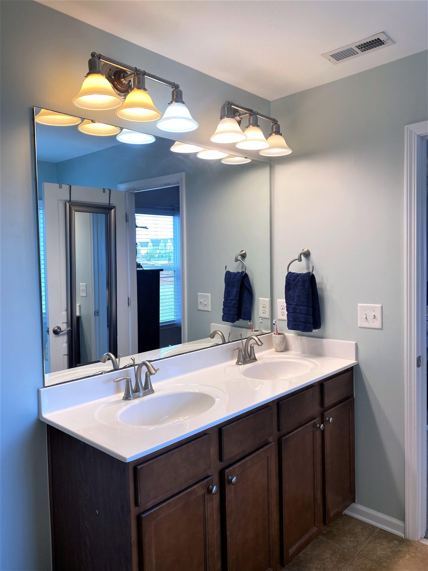 3657 Althorp Drive Raleigh, NC 27616 - Photo 30 of 45 Master Bath 2 Double Vanities