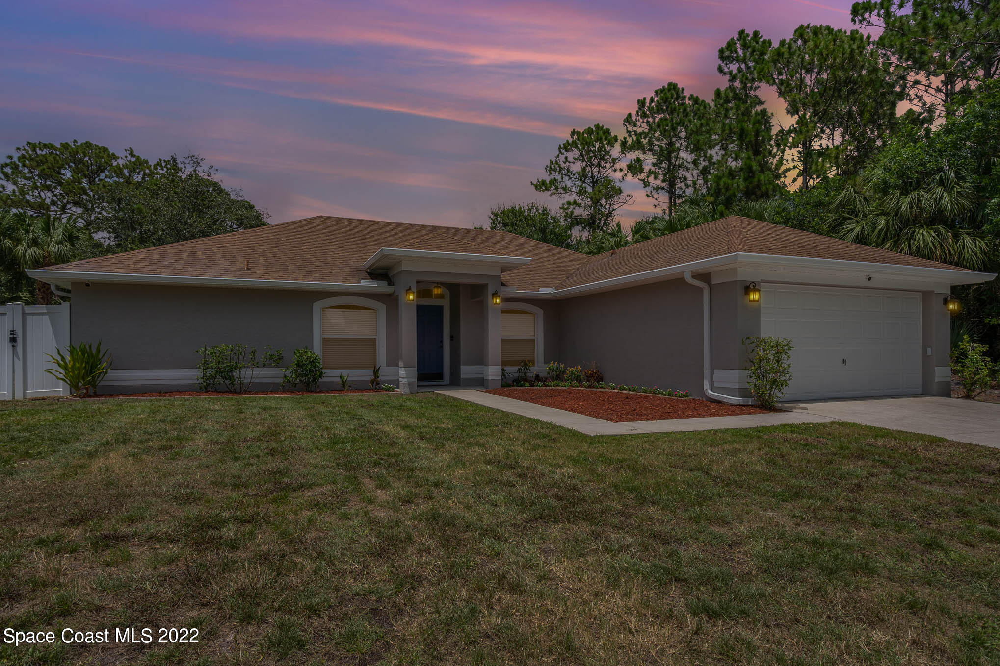 1415 Madison Road Northwest Palm Bay, FL 32907 - Photo 19 of 19 1415 Madison Rd - Twilight 01