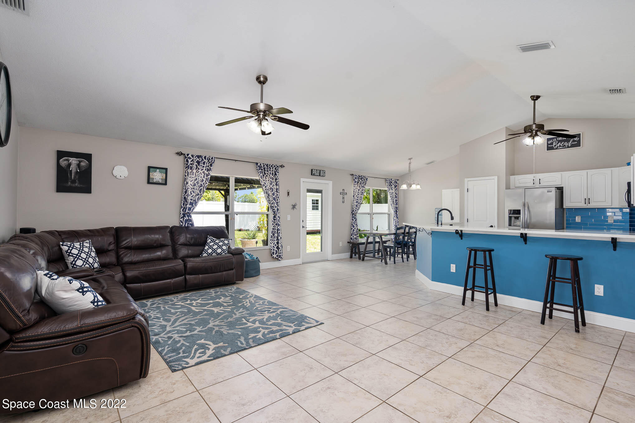 1415 Madison Road Northwest Palm Bay, FL 32907 - Photo 3 of 19 1415 Madison Rd -Living dining