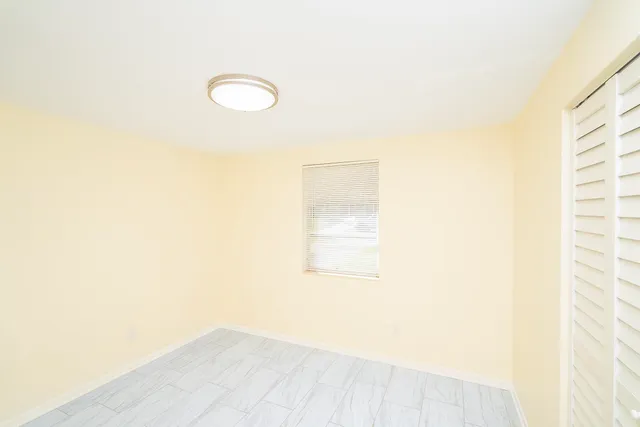 a view of a room with window