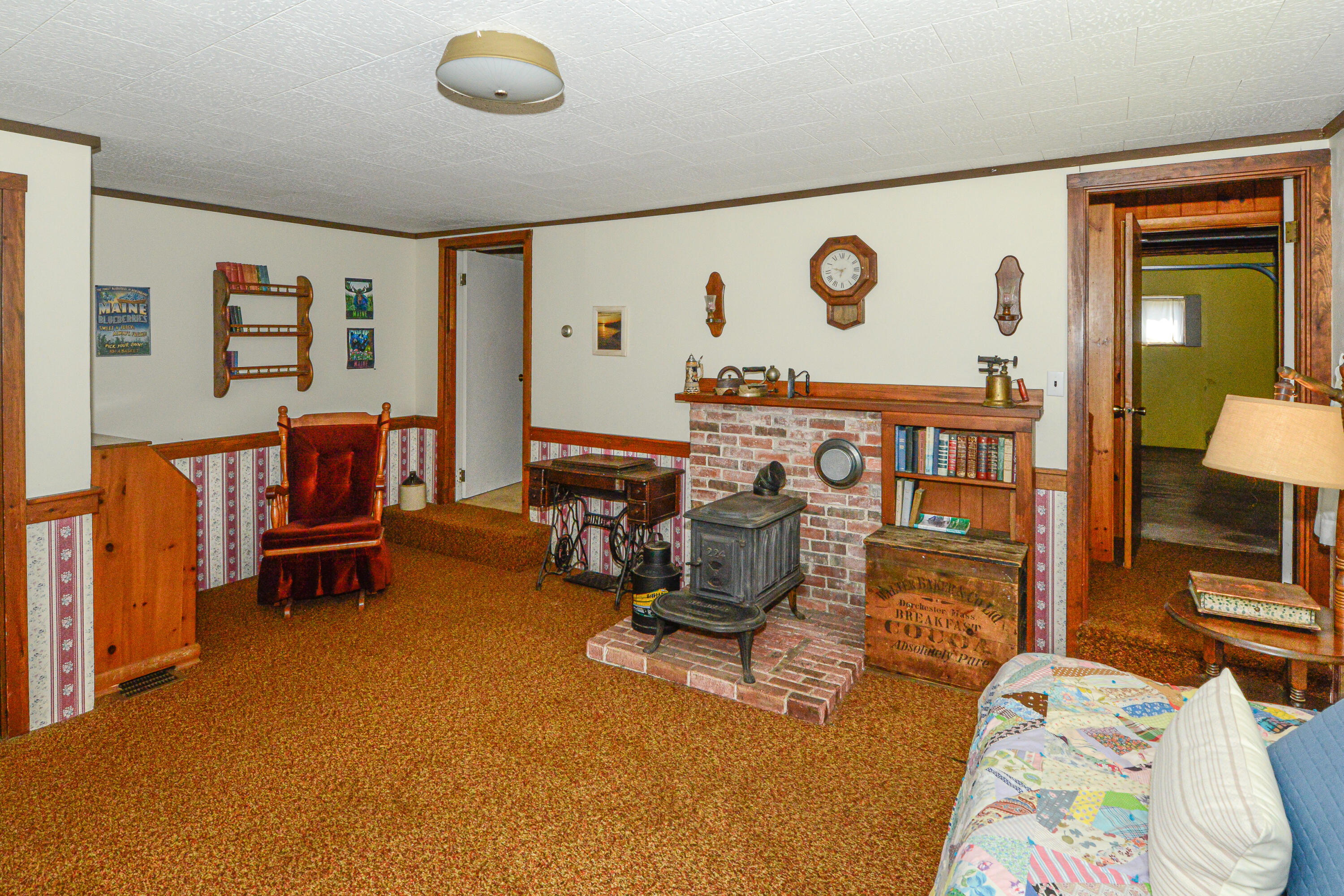 24 Boulder Road Raymond, ME 04071 - Photo 21 of 44 Sitting room-door to right leads to gara