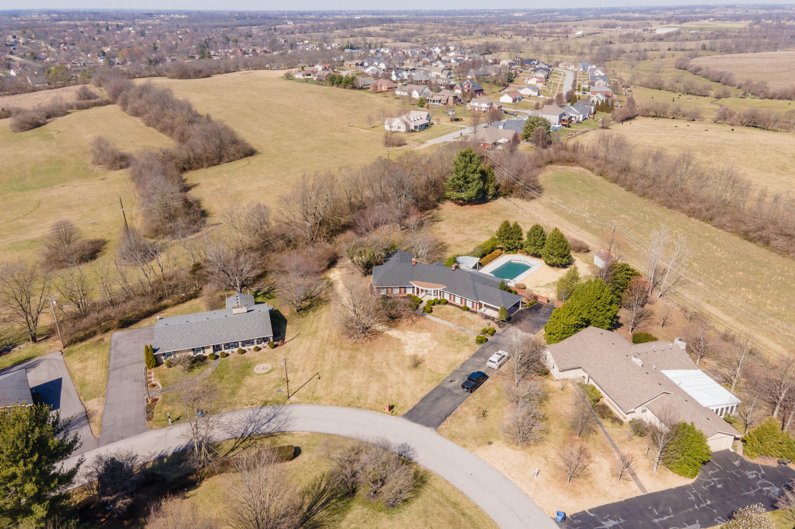 465 Boone Trail Road Danville, KY 40422 - Photo 5 of 42 20240226-465-Boone-Trail-Rd-drone-tem-00