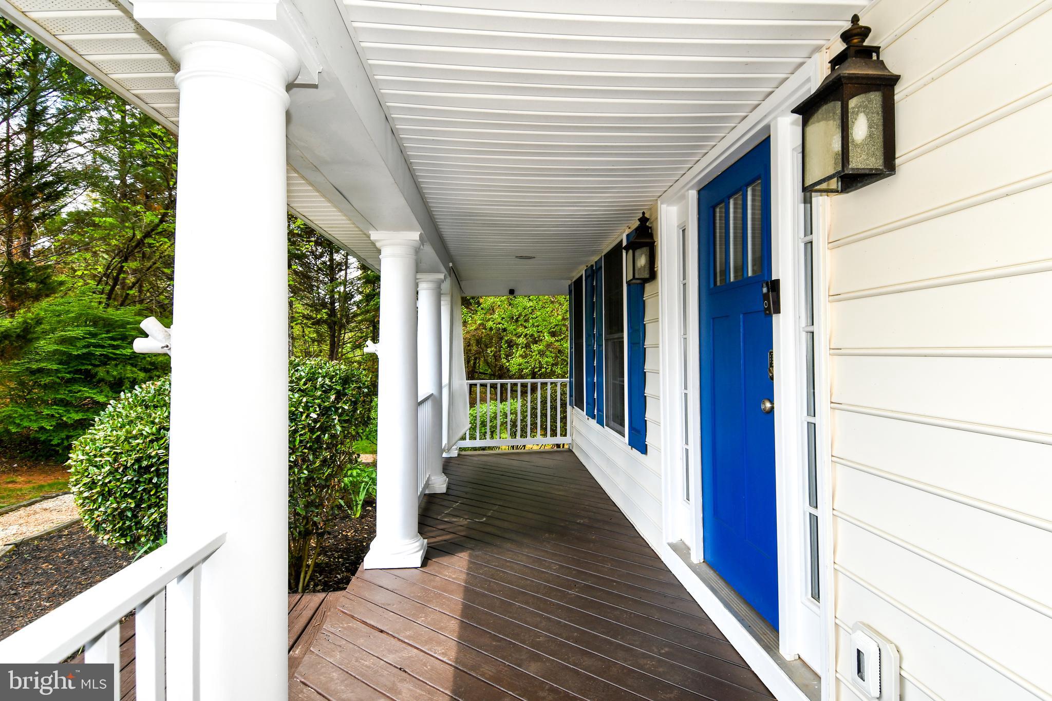 486 Tiger Valley Road Washington, VA 22747 - Photo 5 of 70 a view of a porch