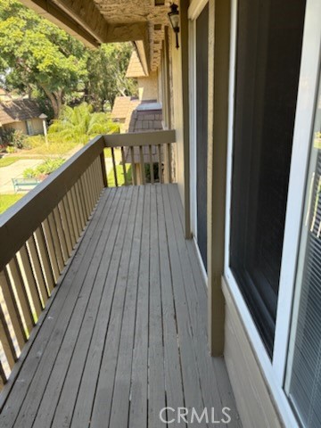 18243 Crater Lake Court Fountain Valley, CA 92708 - Photo 9 of 13 a view of balcony with wooden floor