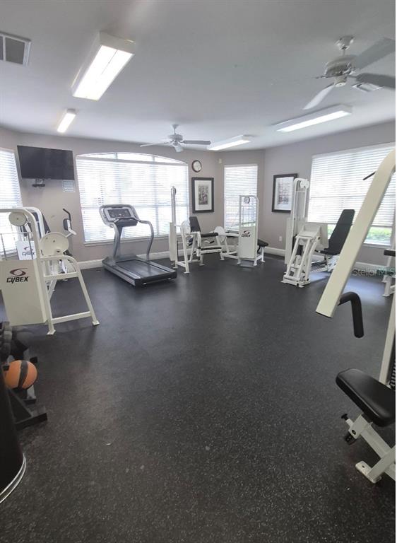 1990 Erving Circle, Unit 102 Ocoee, FL 34761 - Photo 26 of 28 a living room with furniture and a chandelier
