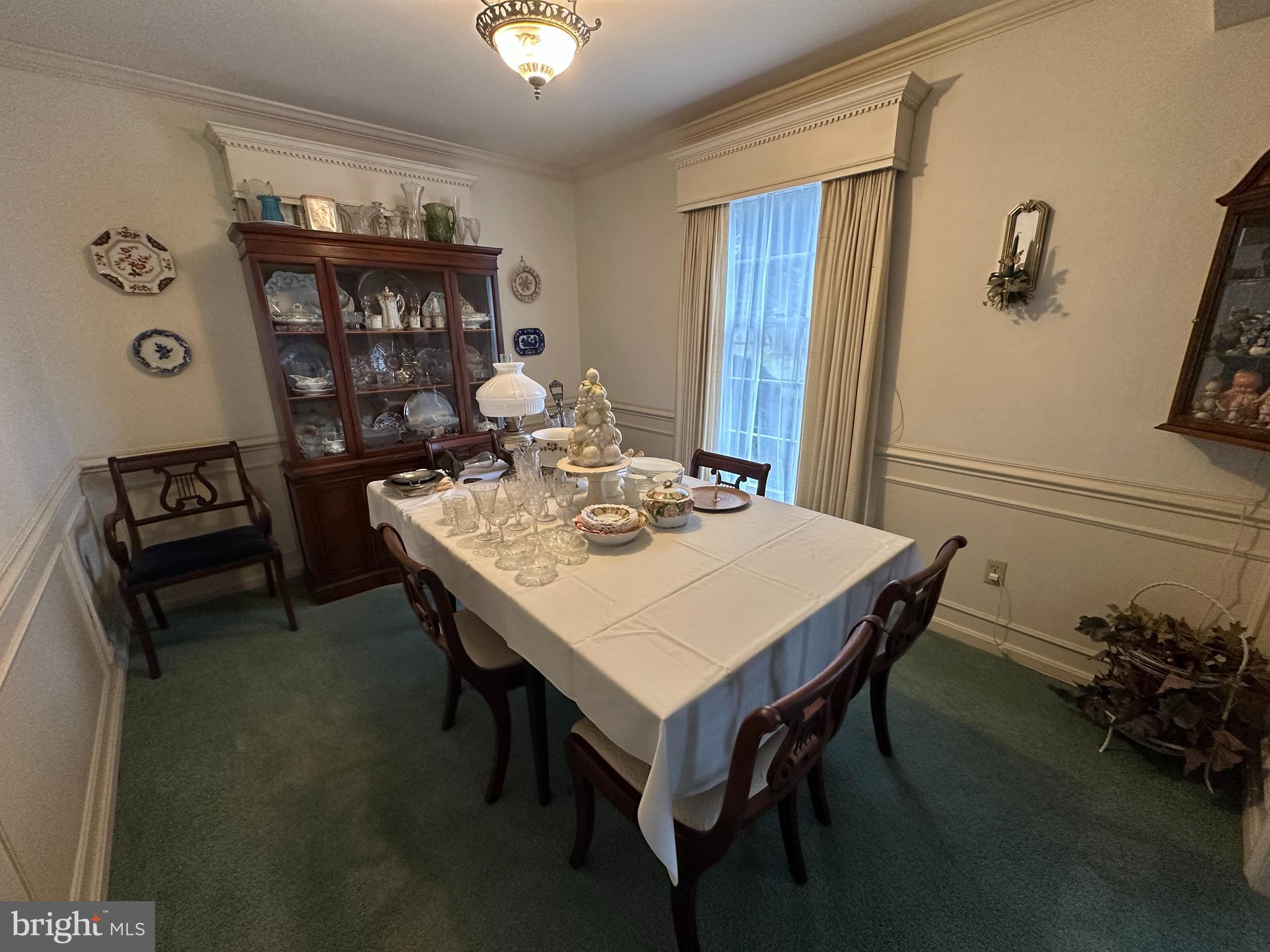 13632 Paradise Church Road Hagerstown, MD 21742 - Photo 26 of 47 a view of a dining room that has a table and chairs in it