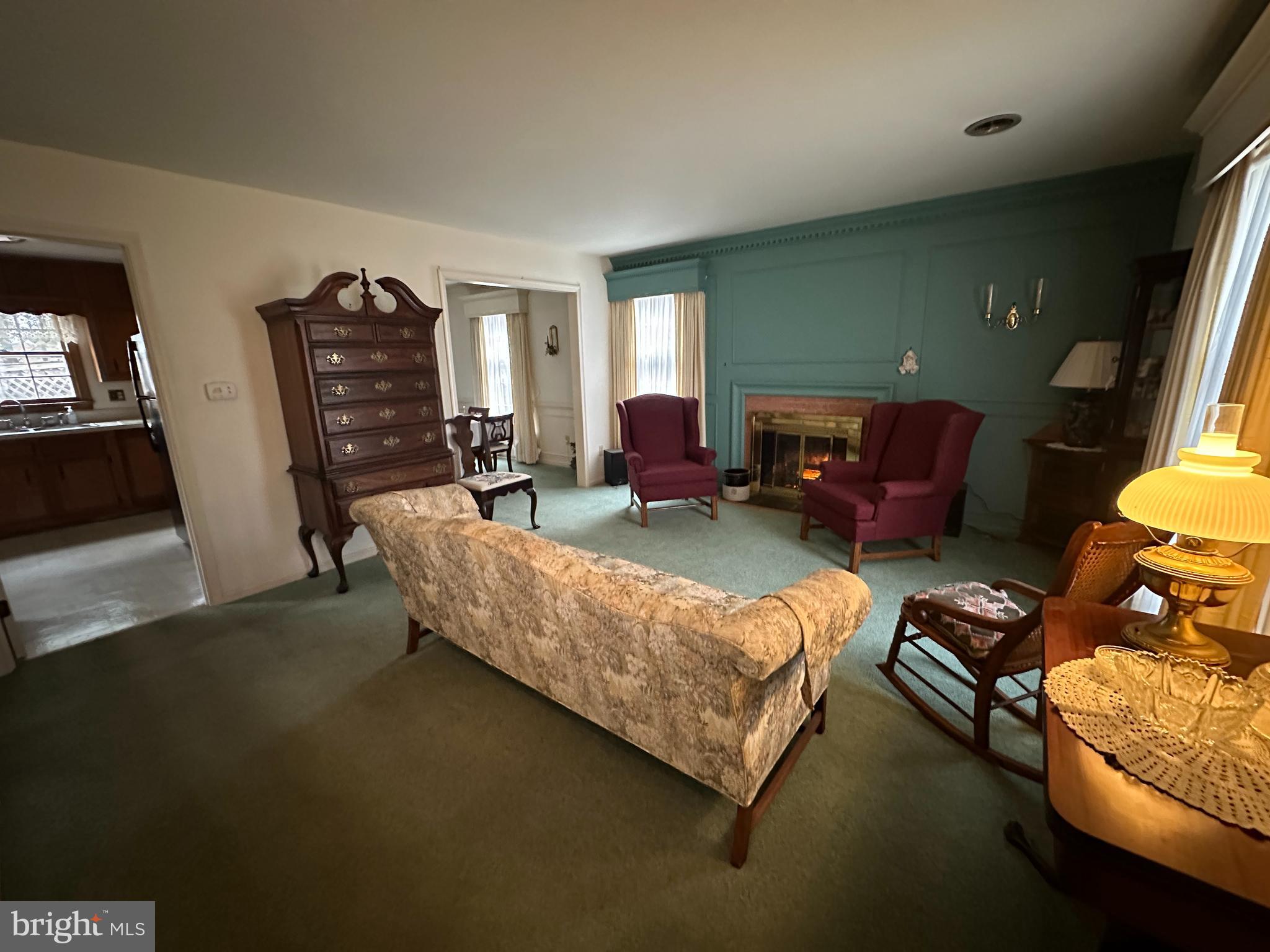 13632 Paradise Church Road Hagerstown, MD 21742 - Photo 8 of 47 a living room with furniture and a flat screen tv