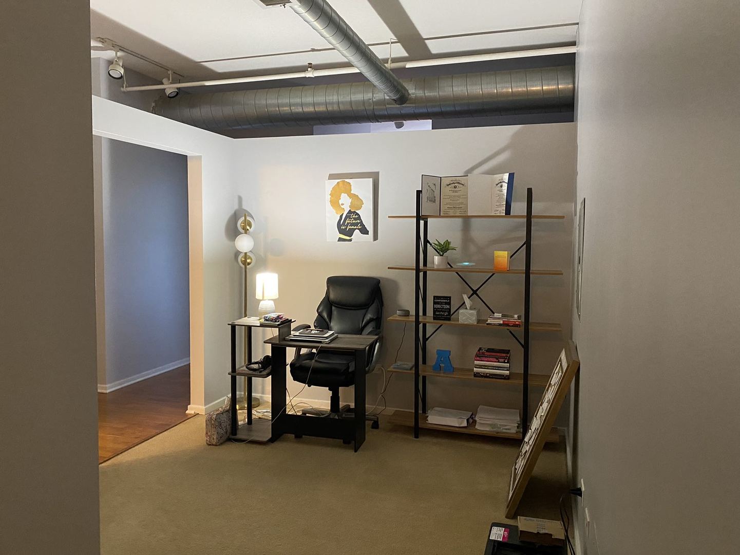 2323 West Pershing Road, Unit 601 Chicago, IL 60609 - Photo 19 of 21 a view of a workspace with furniture