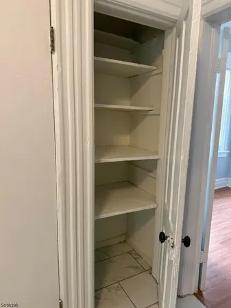 a view of a walk in closet