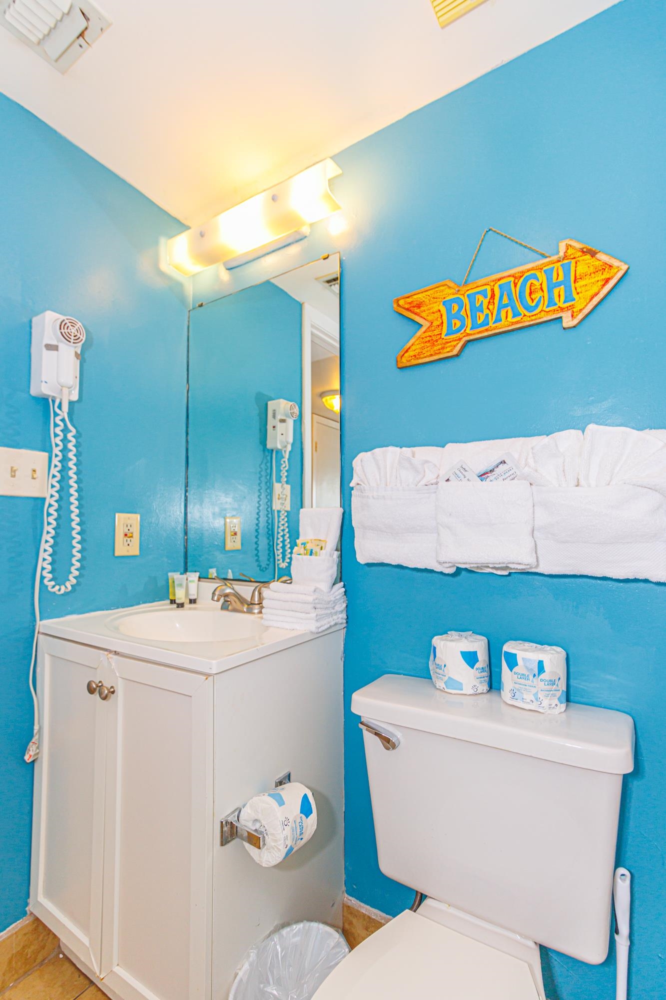 1605 South Ocean Boulevard, Unit 505 Myrtle Beach, SC 29577 - Photo 21 of 38 Bathroom with vanity and toilet