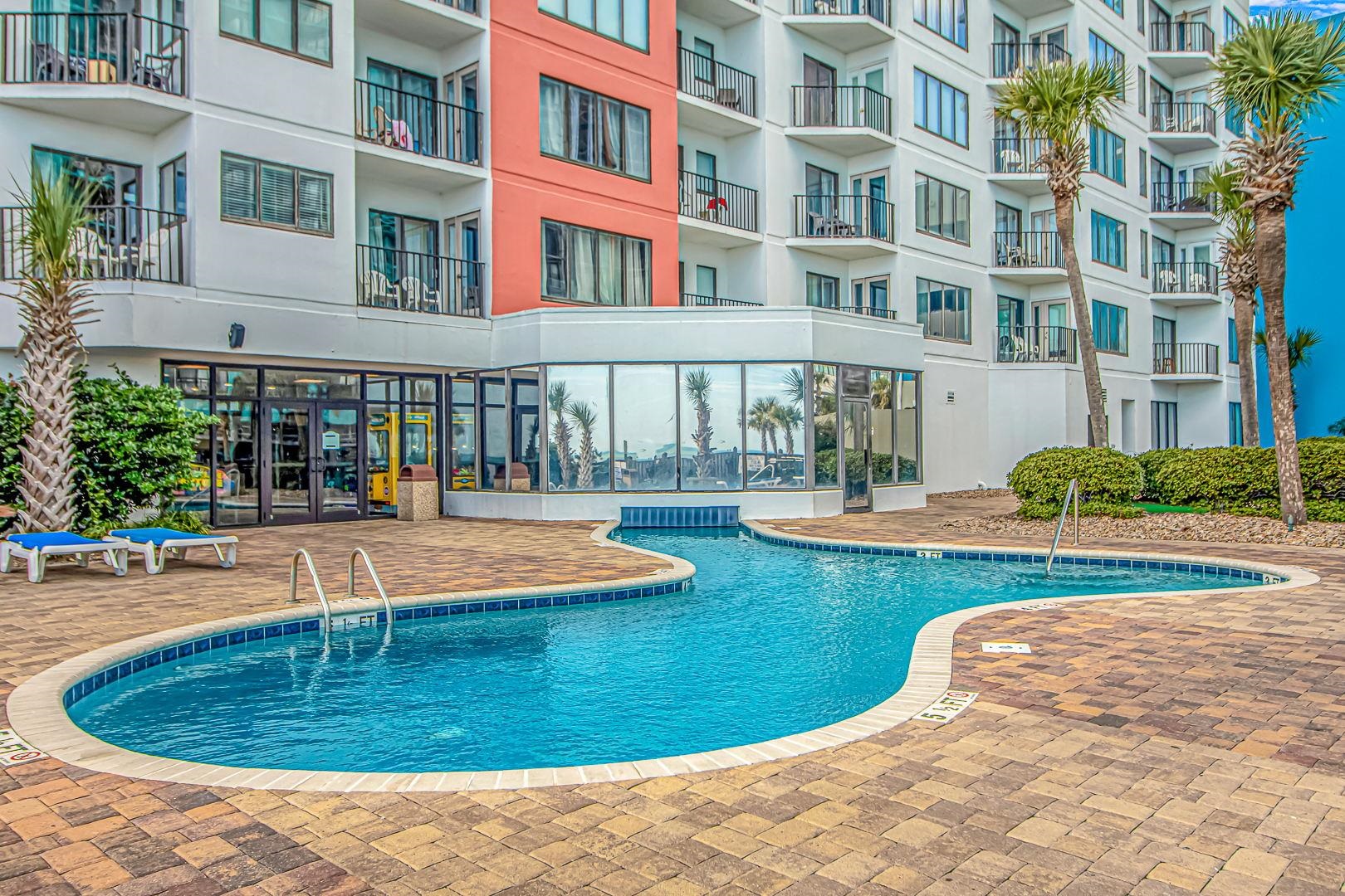 1605 South Ocean Boulevard, Unit 505 Myrtle Beach, SC 29577 - Photo 30 of 38 View of community pool
