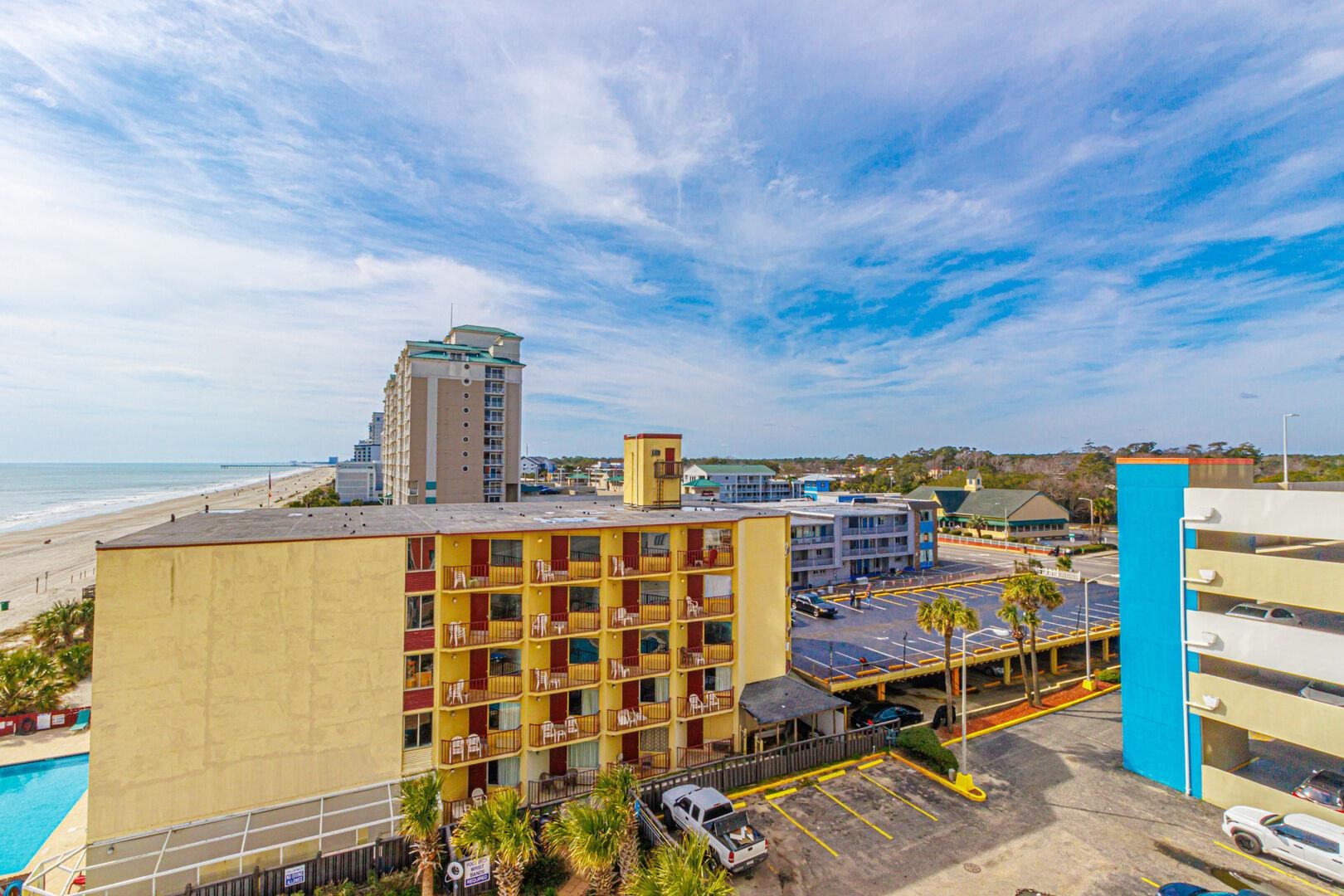1605 South Ocean Boulevard, Unit 505 Myrtle Beach, SC 29577 - Photo 5 of 38 View of city with extended coastline