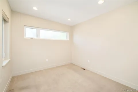 a view of empty room