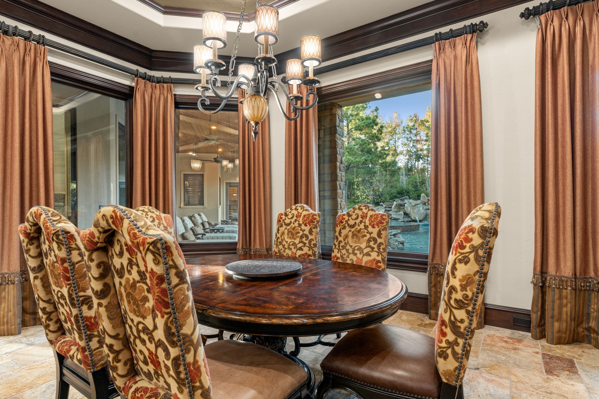 7918 Red Bay Circle Magnolia, TX 77354 - Photo 16 of 50 a view of a dining room with furniture window and outside view