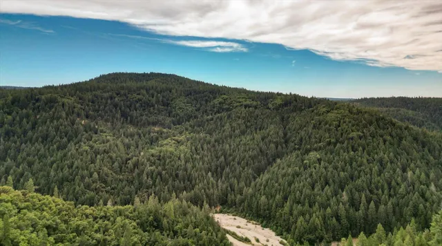 a view of a lake and a mountain