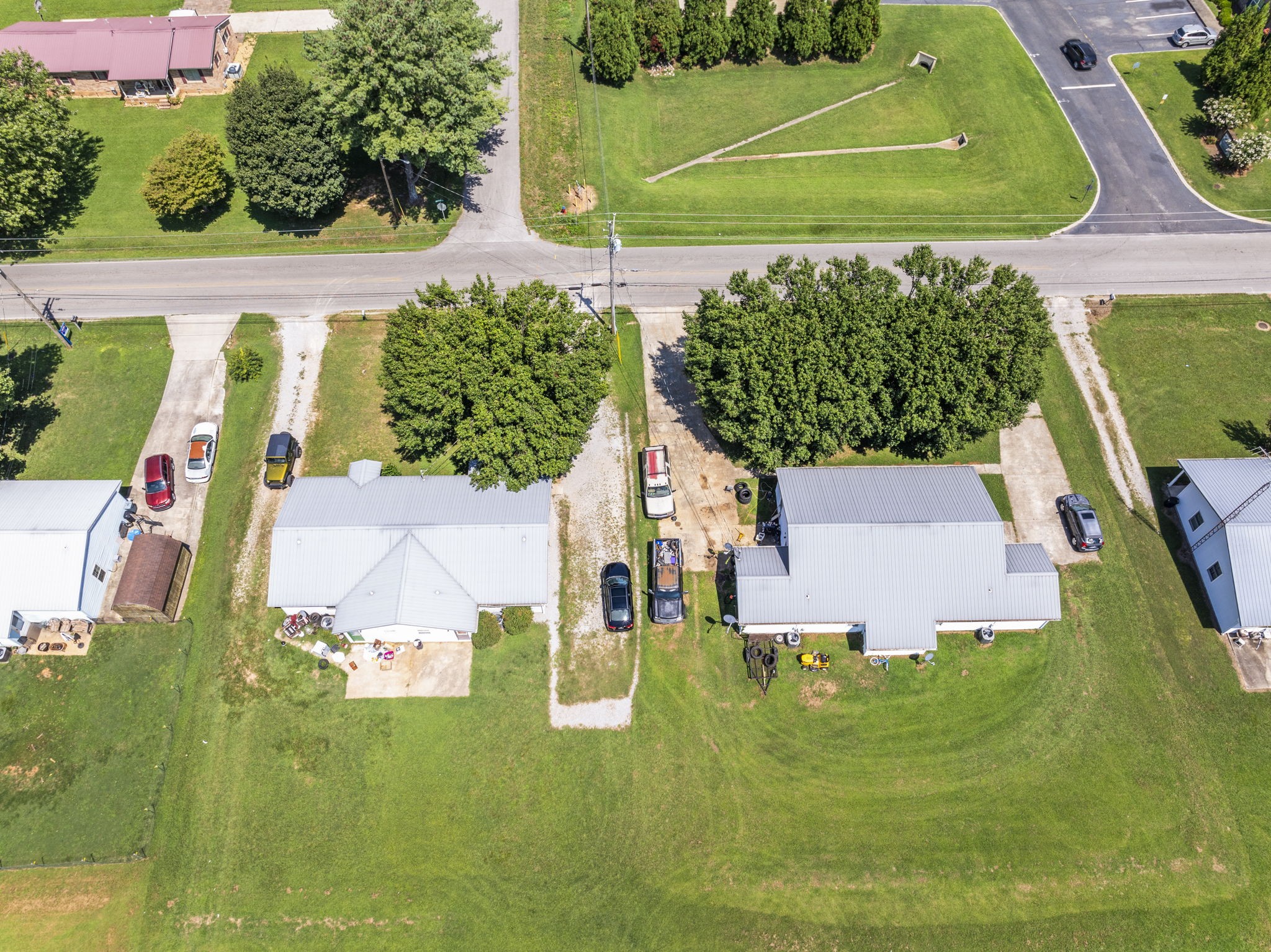 1101 Cumberland Street Decherd, TN 37324 - Photo 6 of 9 an aerial view of a house