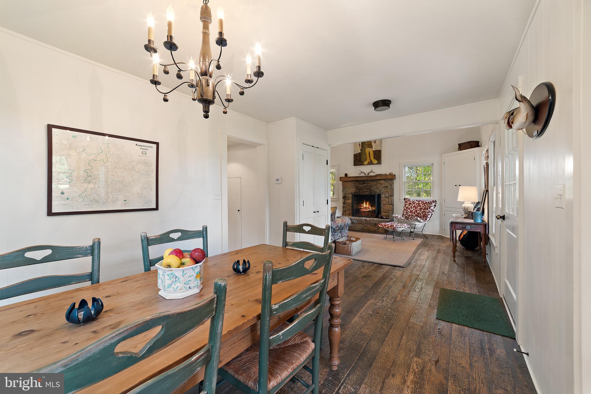 171 Little Long Mountain Road Huntly, VA 22627 - Photo 37 of 50 Dining Room Opens to Living Room