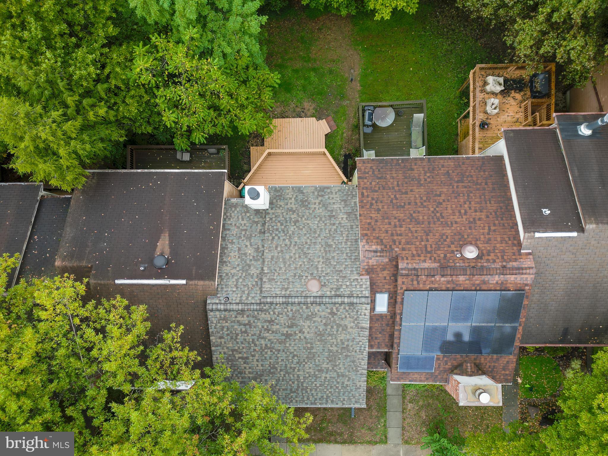 9453 Clocktower Lane Columbia, MD 21046 - Photo 42 of 49 Aerial Roofline