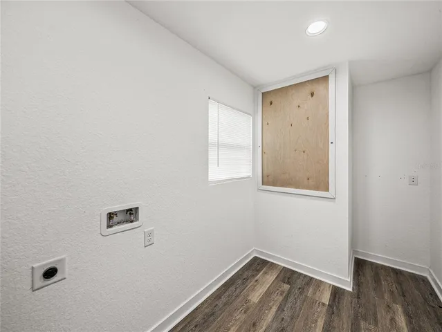 wooden floor in an empty room