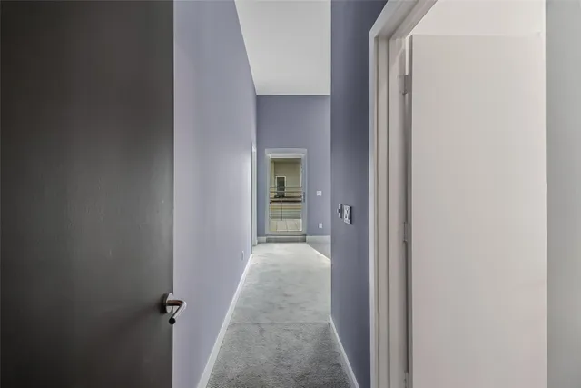 a view of a room with a utility room