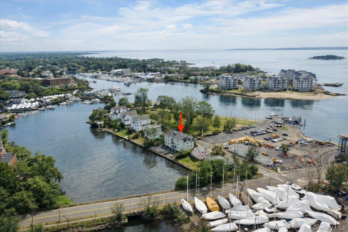 37 Harbor Lane, Unit 2A New Rochelle, NY 10805 - Photo 22 of 22 a view of a lake with a city