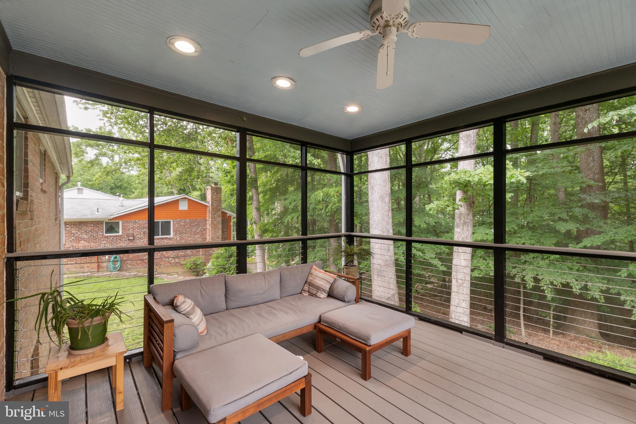 8206 Springfield Village Drive Springfield, VA 22152 - Photo 19 of 46 Perfect for relaxing on a cool evening
