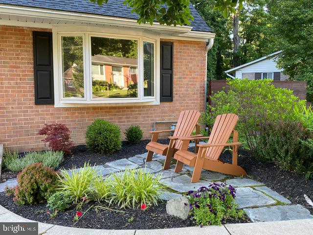 Stone patio
