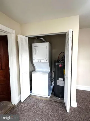a room with storage and utility
