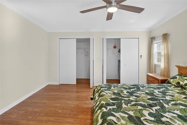 a view of a balcony with sitting area