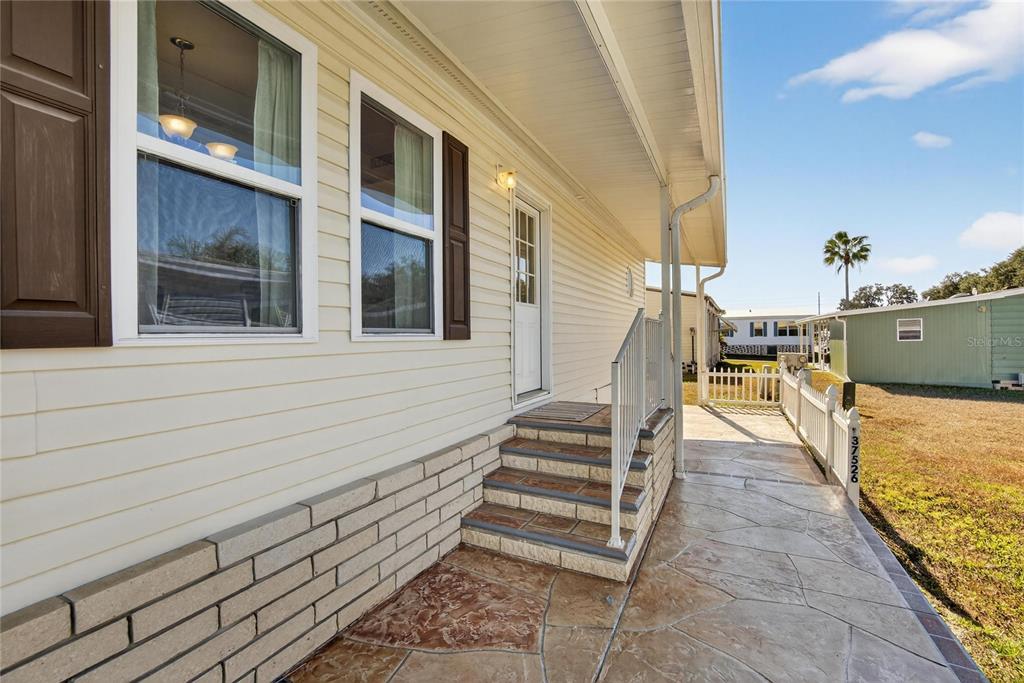 37526 Rio Lane Zephyrhills, FL 33541 - Photo 39 of 58 a view of a balcony with sitting area