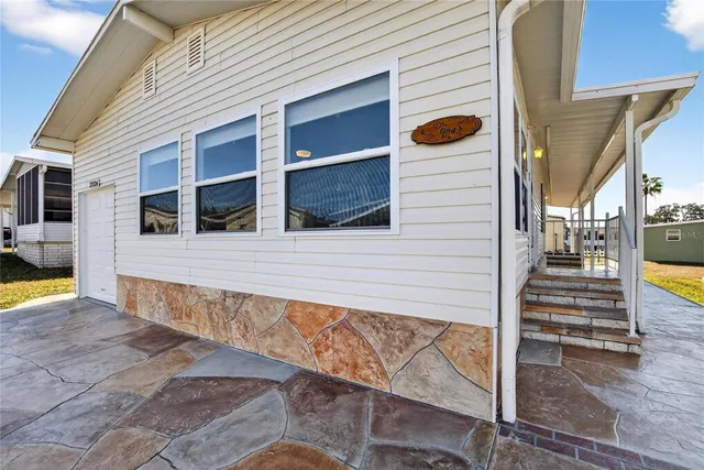 a view of a house with a porch