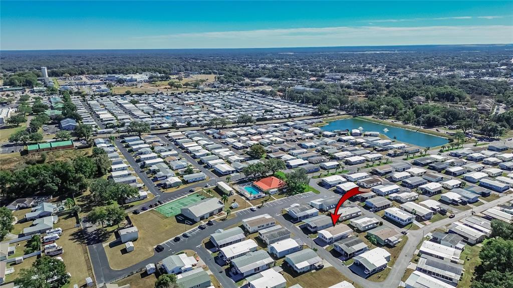 37526 Rio Lane Zephyrhills, FL 33541 - Photo 52 of 58 an aerial view of multiple house