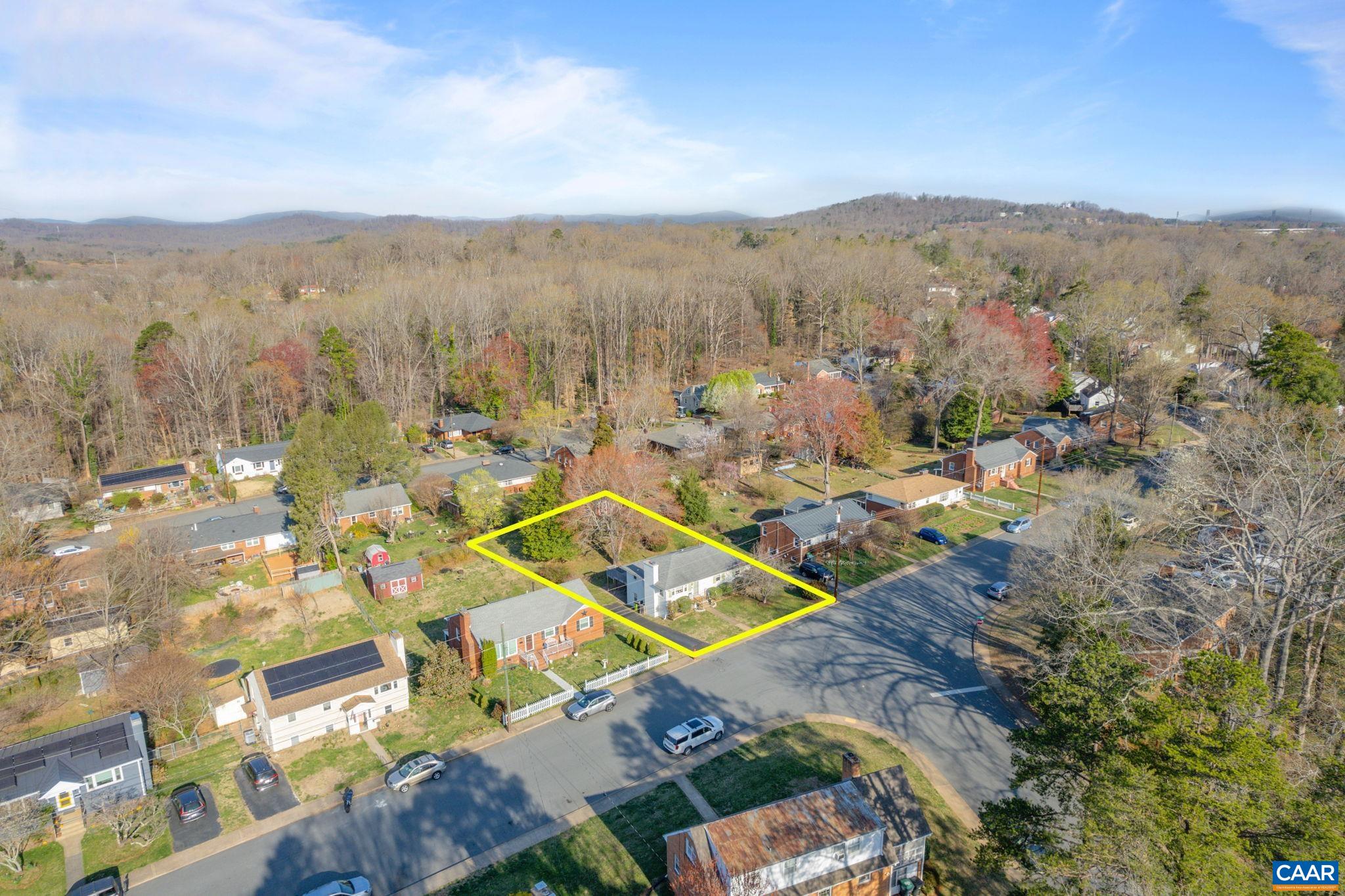 109 Camellia Drive Charlottesville, VA 22903 - Photo 47 of 49 an aerial view of residential houses with outdoor space