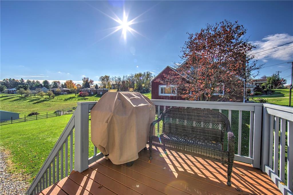 1718 Rte 481 Charleroi, PA 15022 - Photo 21 of 24 SIDE DECK WITH PEACEFUL VIEWS