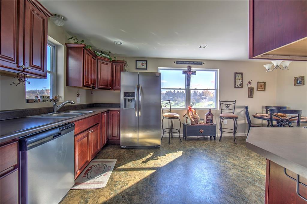 1718 Rte 481 Charleroi, PA 15022 - Photo 8 of 24 BEAUTIFUL CABINETRY AND FRIGADAIRE GALLERY STAINLESS STEEL (SMUDGE PROOF) APPLIANCES. PLENTY OF COUNTER SPACE