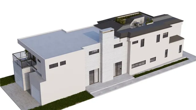 a view of a house with stairs