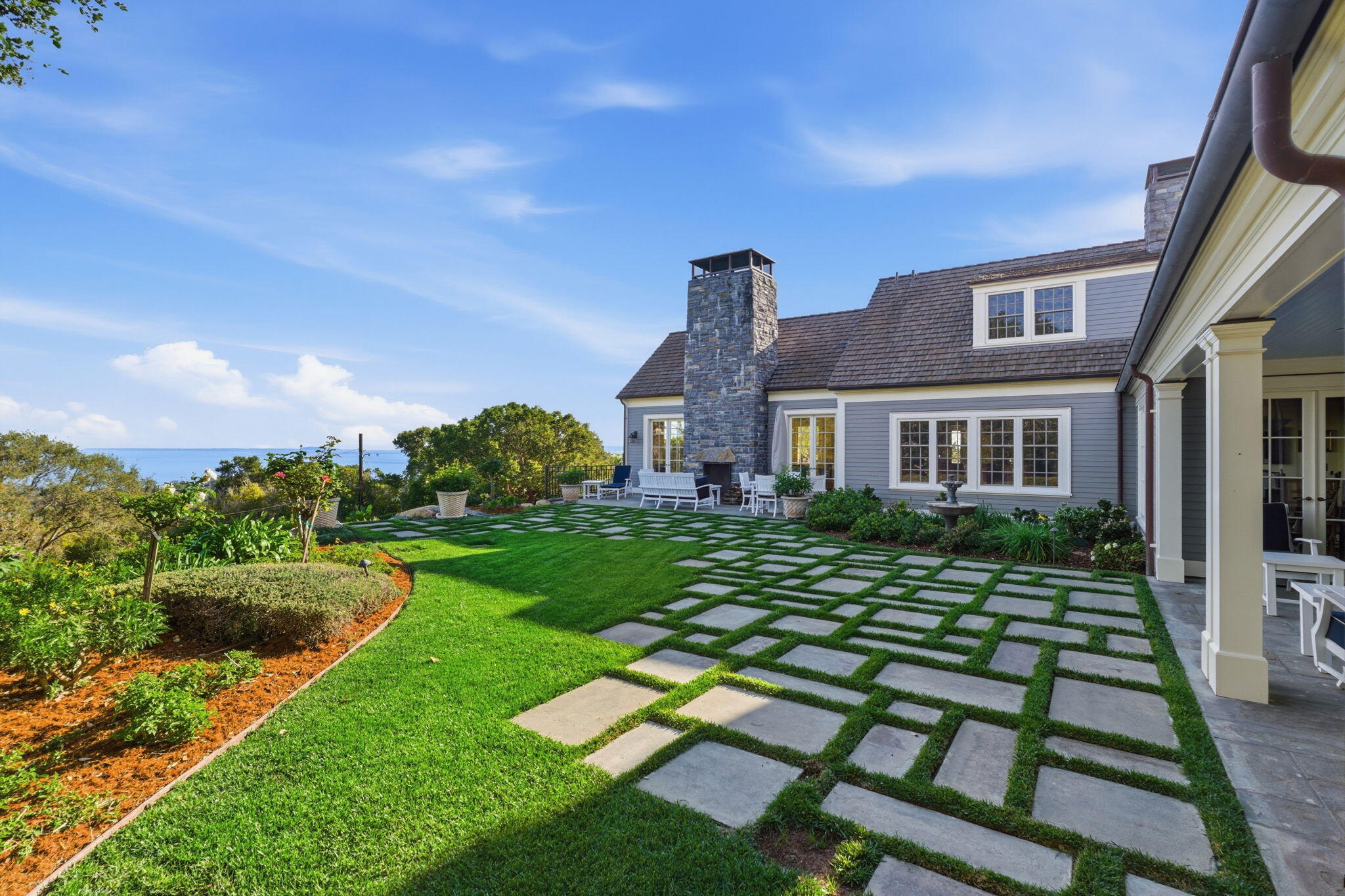 2820 Torito Road Santa Barbara, CA 93108 - Photo 35 of 43 Patio with Oceanview